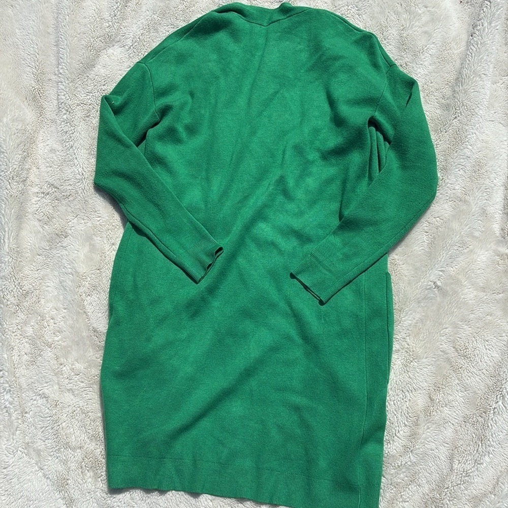 76 Rw&Co Green Open Front Knit Cardigan – Size S | Layering | Soft Neutrals | - Picture 8 of 9